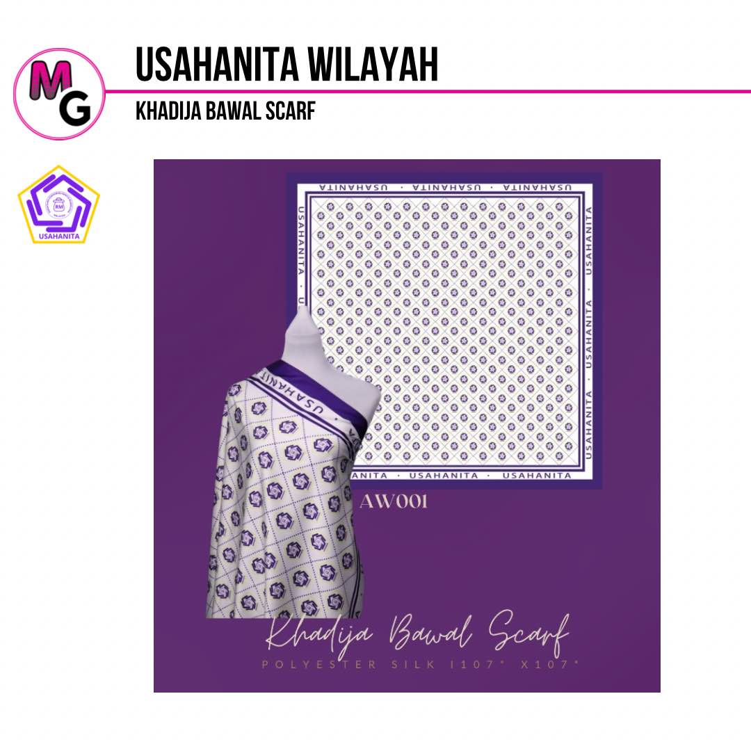 Khadija Bawal Scarf | Usahanita