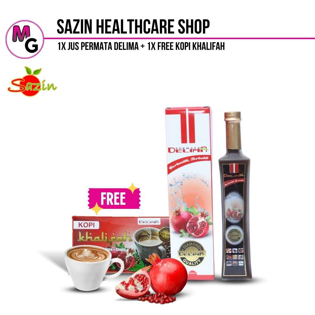 Minuman berasas Delima | Kedai Penjagaan Kesihatan Sazin