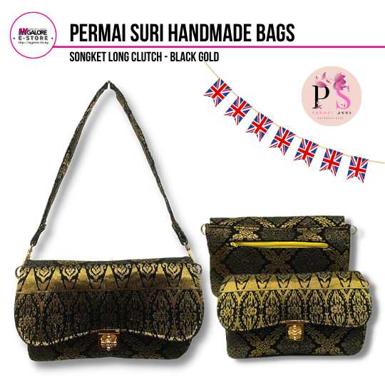 Handmade Songket Handbag | Permai Suri - MyGalore
