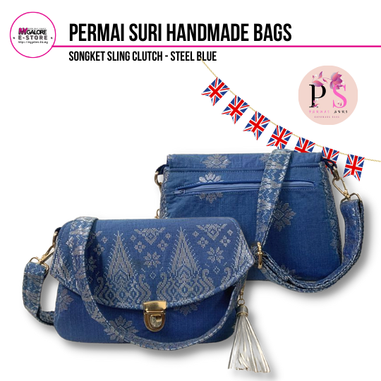 Handmade Songket Handbag | Permai Suri - MyGalore