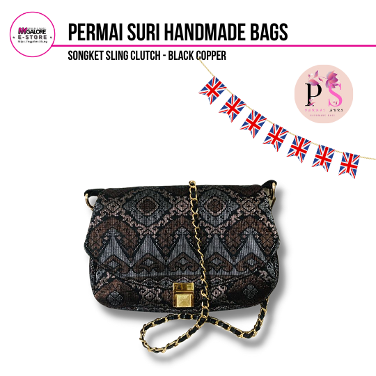 Handmade Songket Handbag | Permai Suri - MyGalore