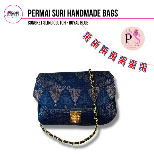 Handmade Songket Handbag | Permai Suri - MyGalore