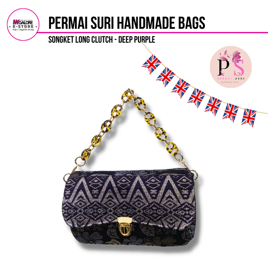 Handmade Songket Handbag | Permai Suri - MyGalore