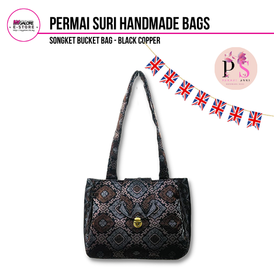 Handmade Songket Handbag | Permai Suri - MyGalore