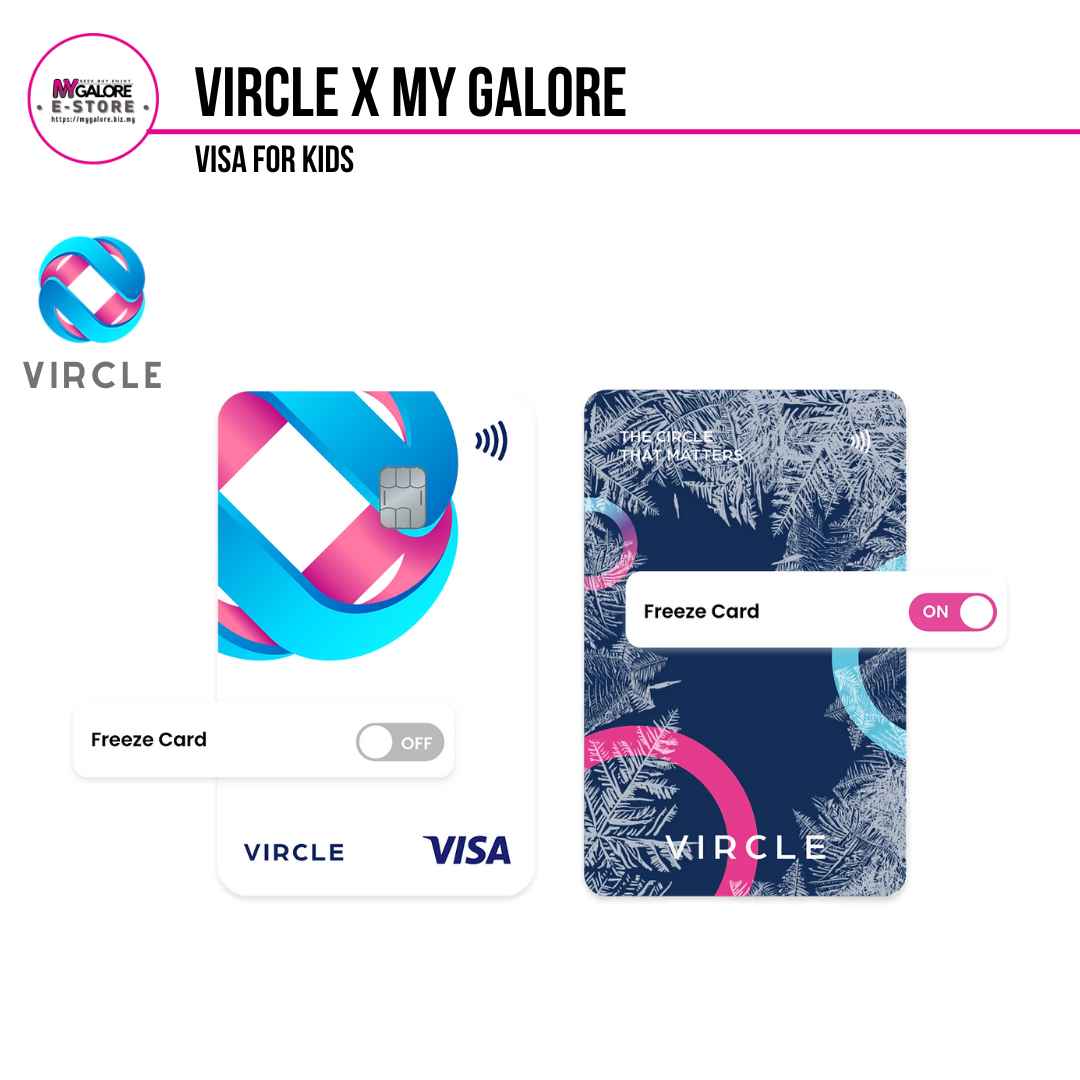 Kad Debit Visa untuk Kanak-kanak | VIRCLE