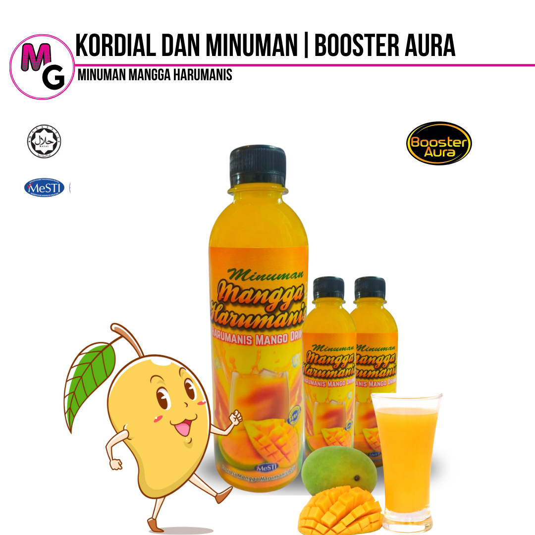 Minuman dan Kordial | Booster Aura