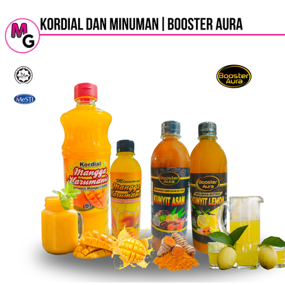 Minuman dan Kordial | Booster Aura