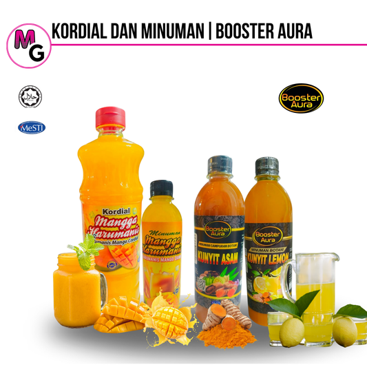 Minuman dan Kordial | Booster Aura