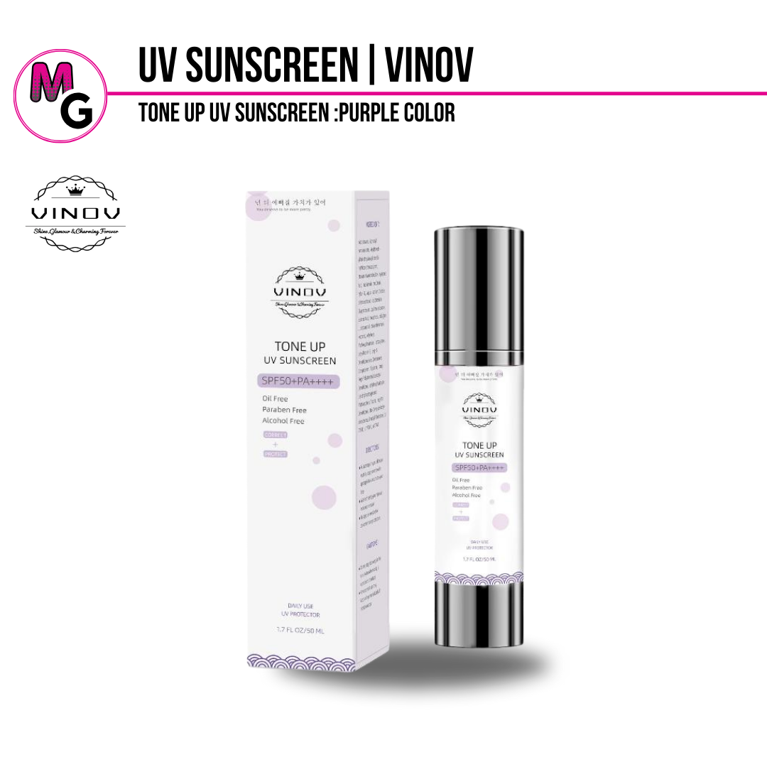 Tone Up UV Sunscreen | Vinov