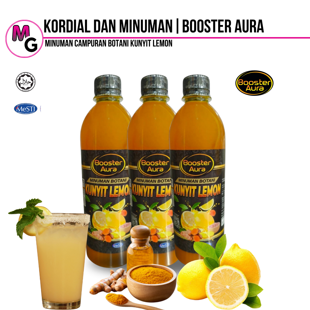 Minuman dan Kordial | Booster Aura