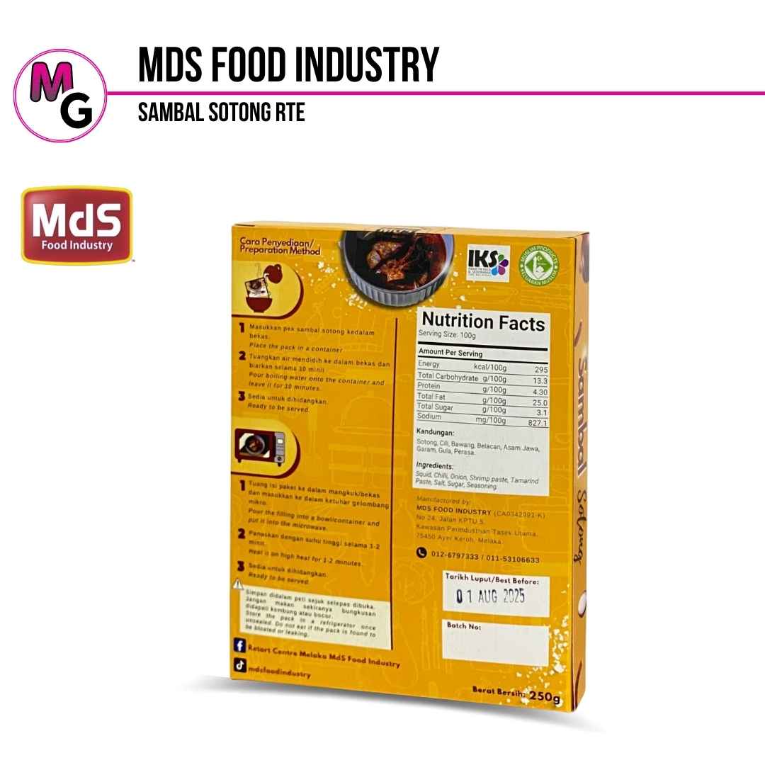 Masakan Melayu Ready to Eat (RTE) | MDS Food Industry