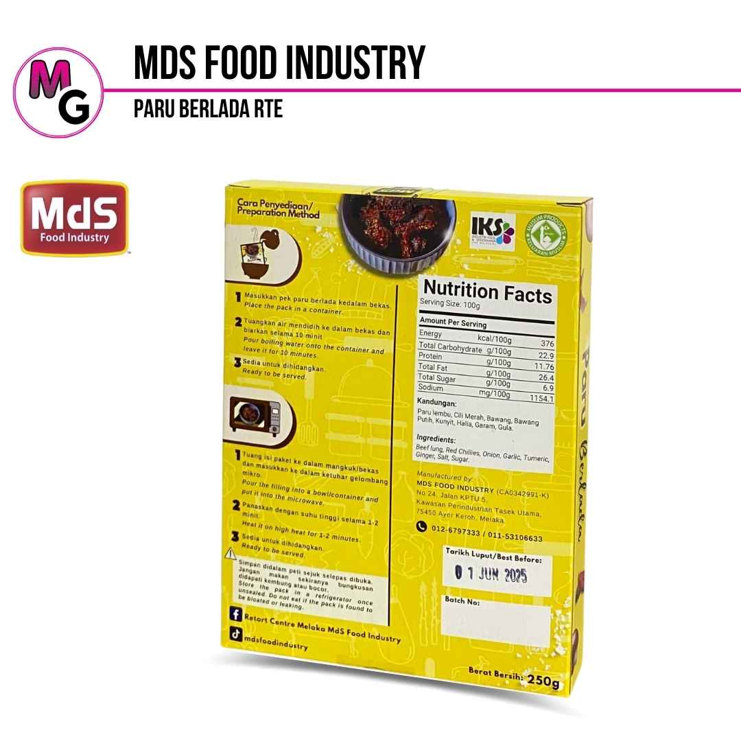 Masakan Melayu Ready to Eat (RTE) | MDS Food Industry