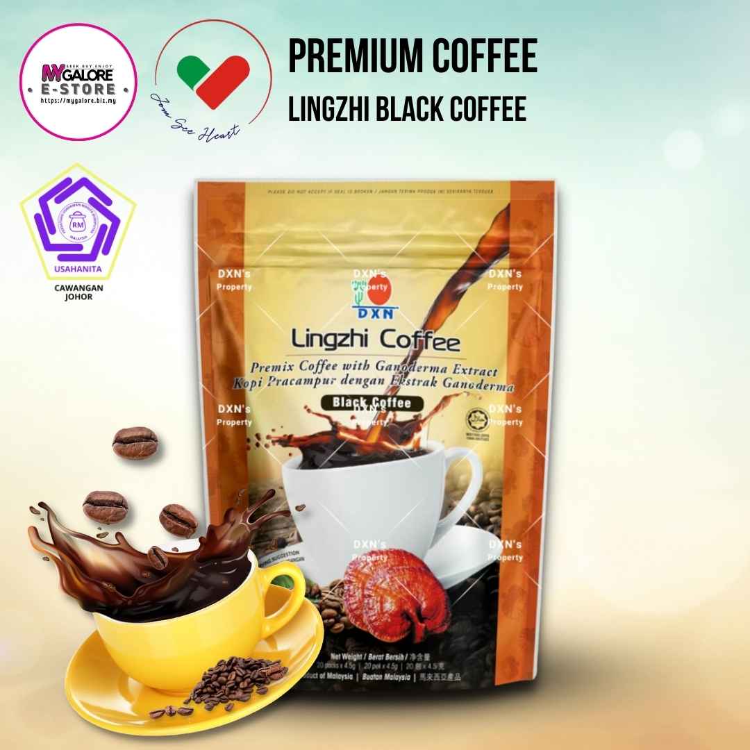 Lingzhi Black Coffee - MyGalore