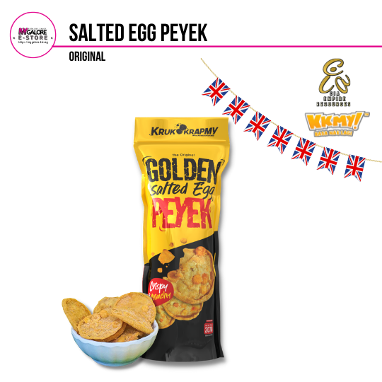 Golden Salted Egg Peyek | CIA Empire - MyGalore