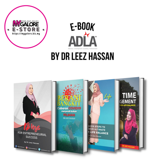 Berani Bangkit , Work Life Balance & 12 Keys For Entrepreneurial Success | eBook Dr Leez Hassan - MyGalore