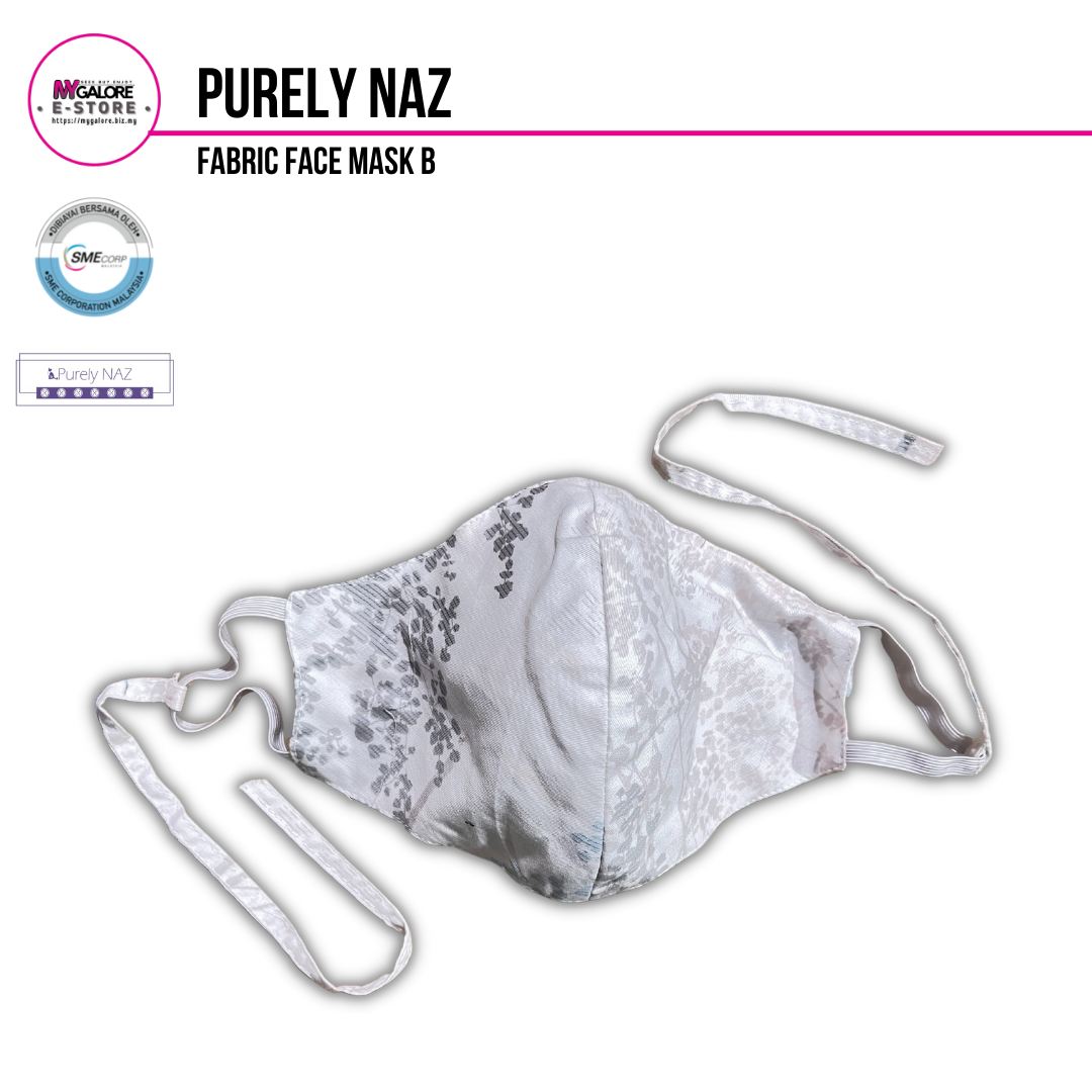 Printed Fabric Face Mask | Purely Naz - MyGalore