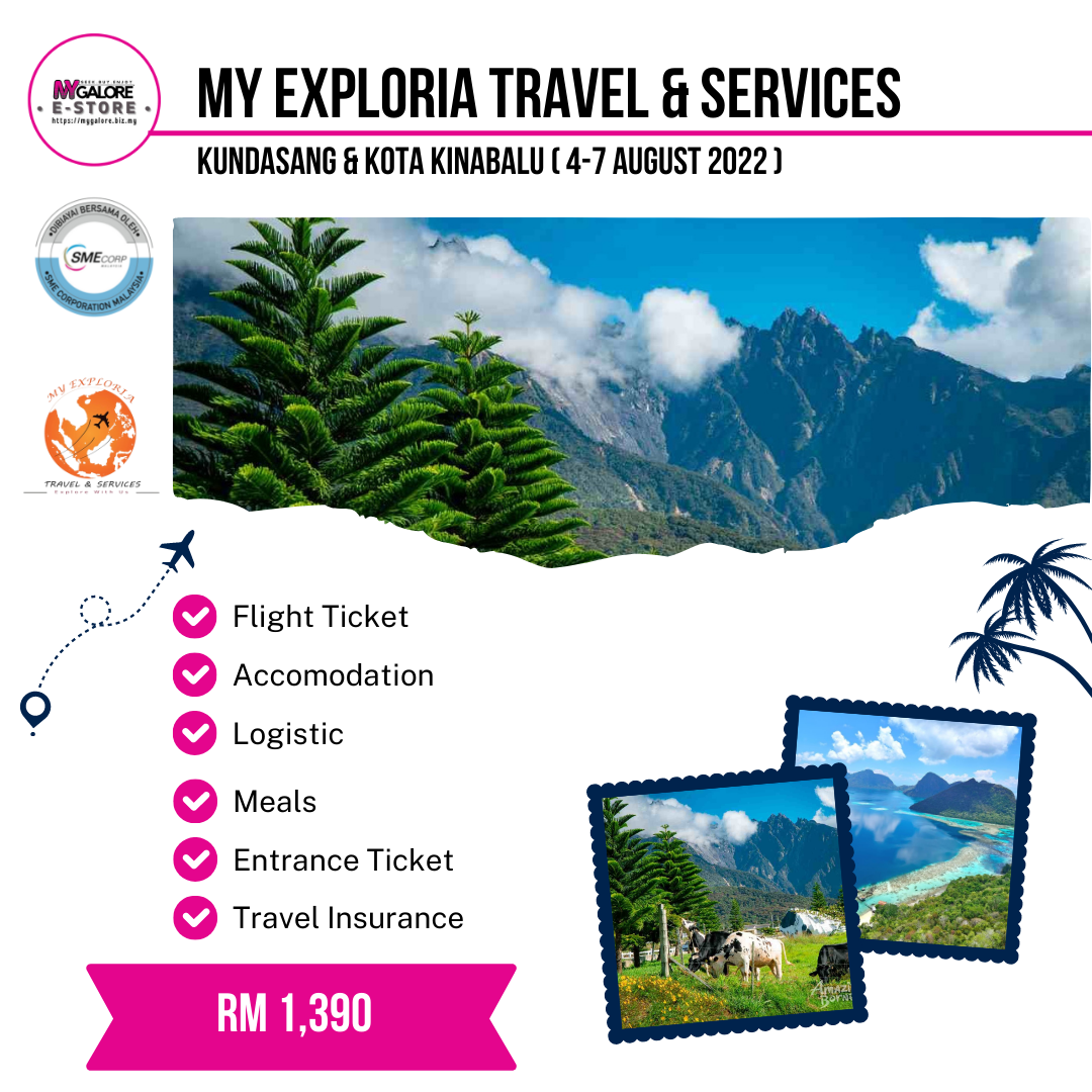 Pakej Kota Kinabalu, Kundasang, Mabul | My Exploria Travel - MyGalore