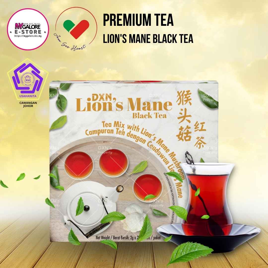 Lion's Mane Black Tea - MyGalore