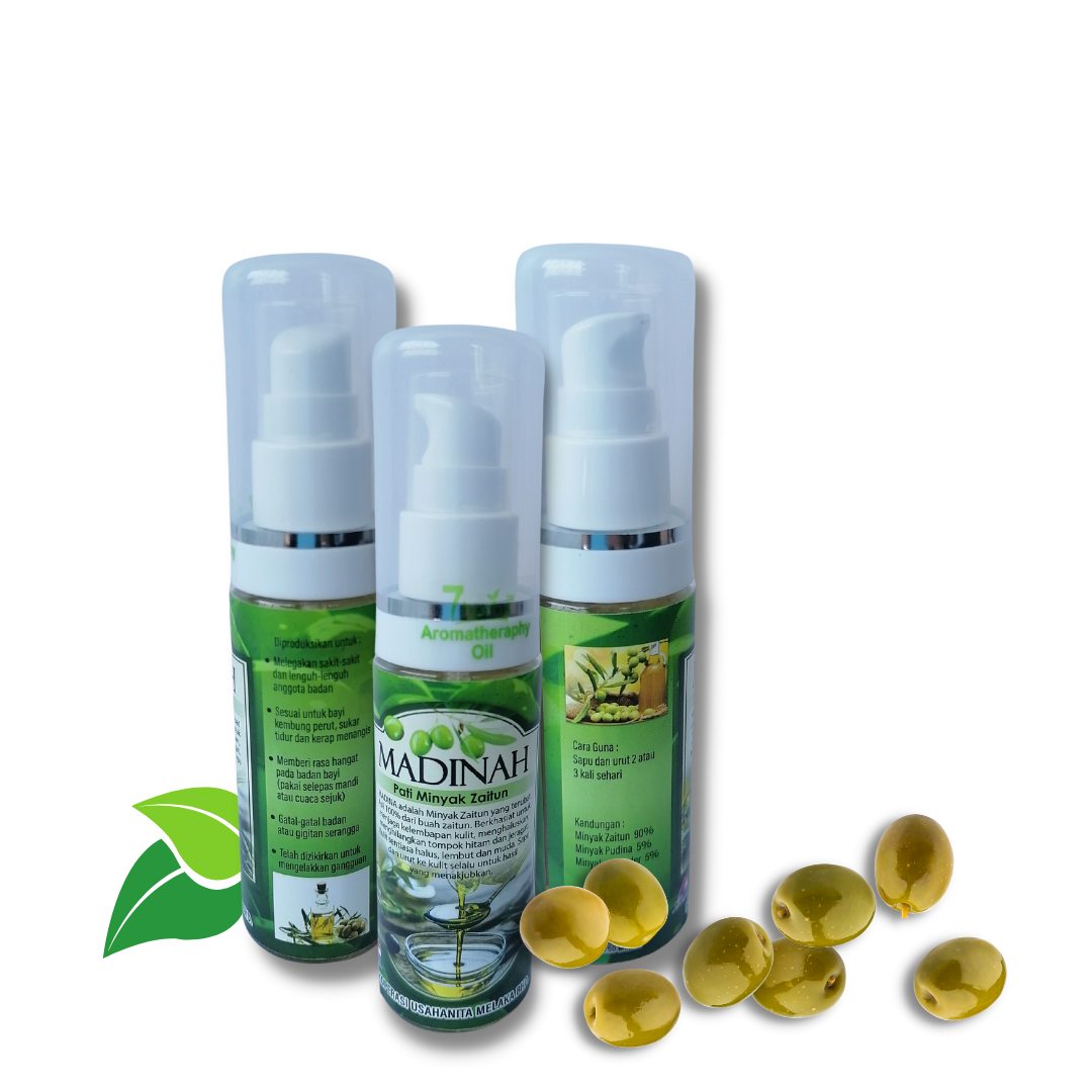 Minyak Pati Zaitun Olive Oil | 7 Herbs - MyGalore
