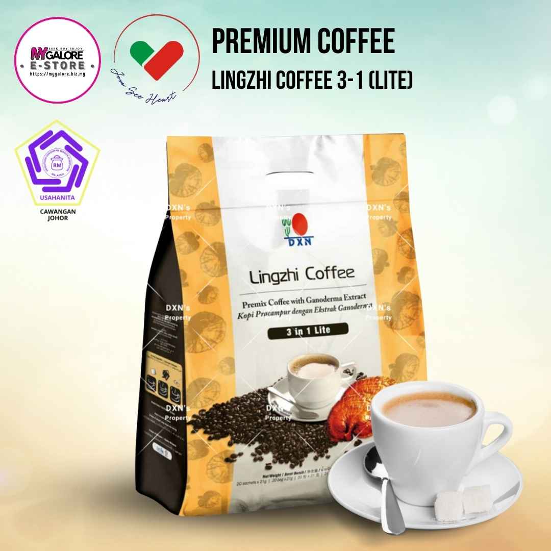 Lingzhi Coffee 3-1 (Lite) - MyGalore