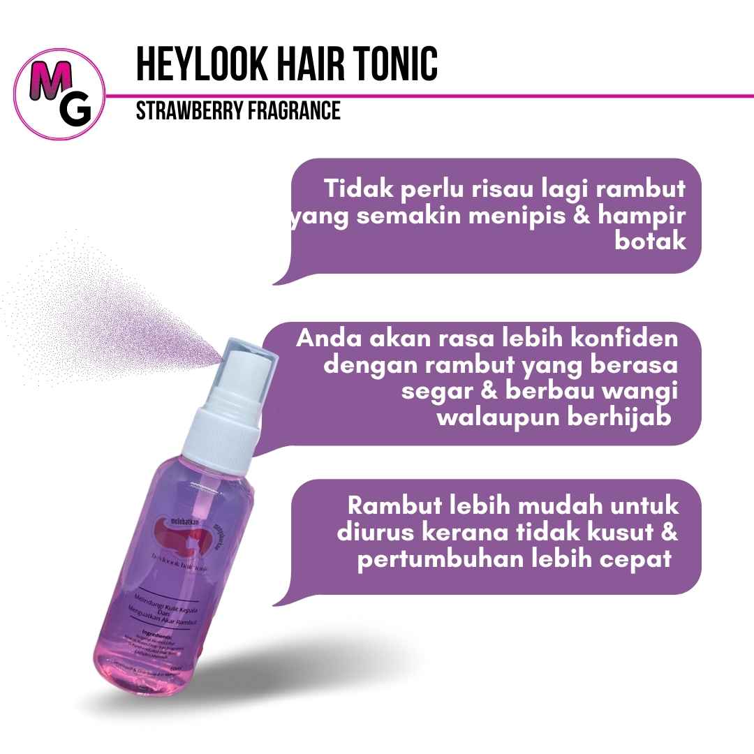 Hair Tonic Strawberry Fragrance | Heylook