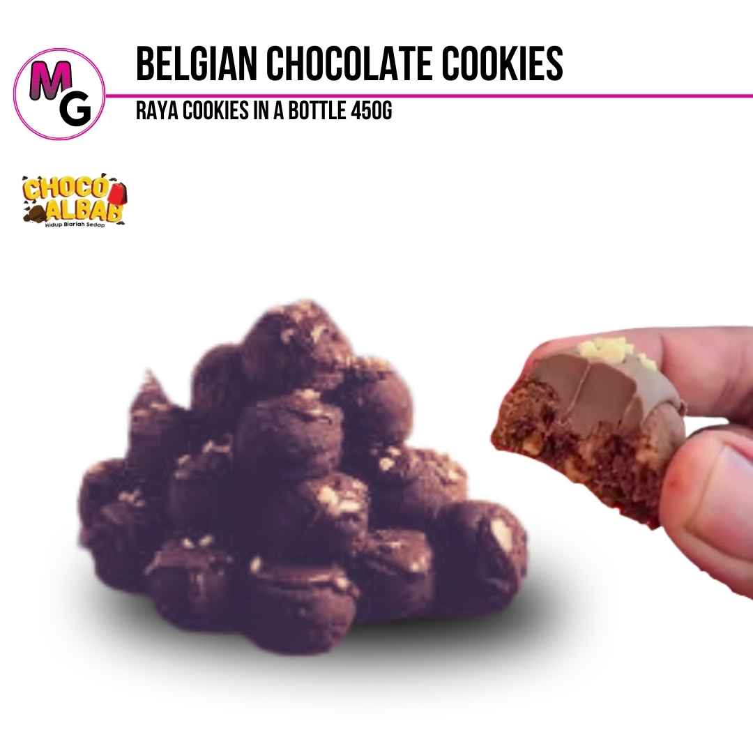 Tantalizing Melted Belgian Chocolate Cookies | Choco Albab