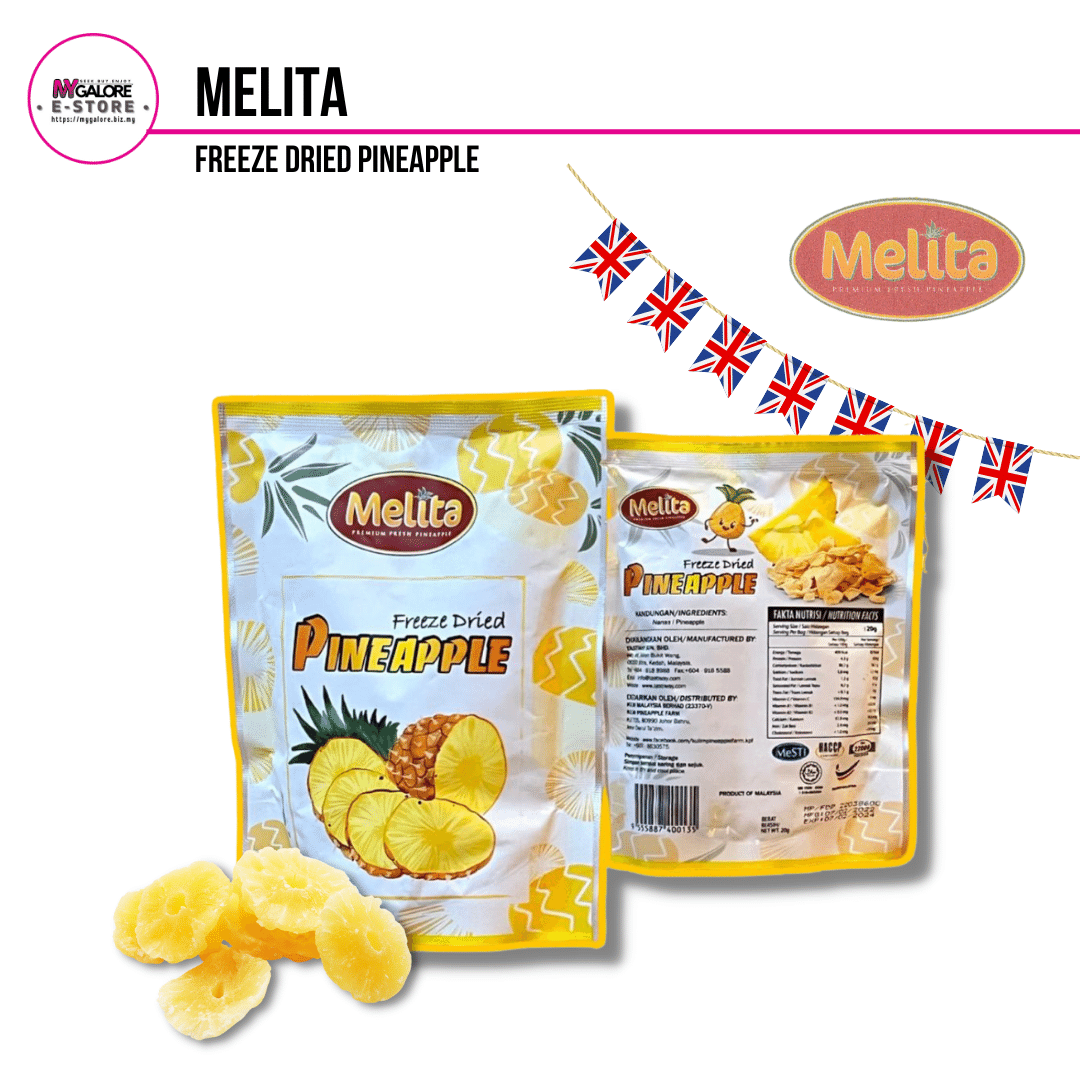 Freeze Dried Pineapple | Melita - MyGalore